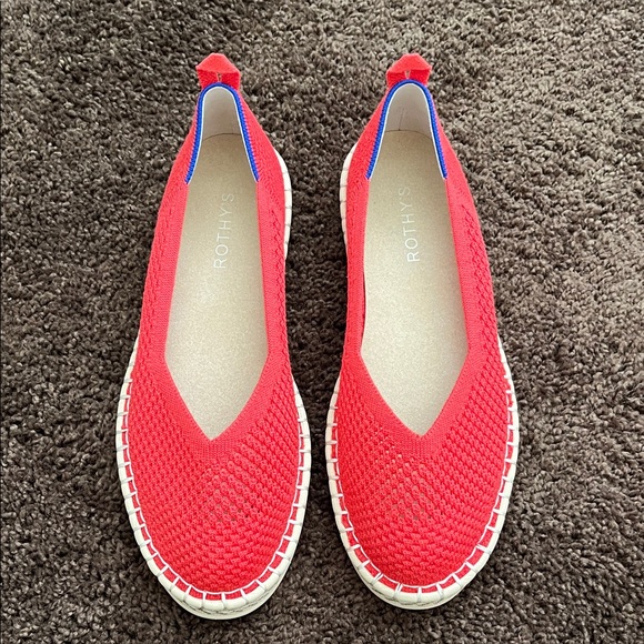 Rothy's Shoes - Rothy's Vibrant Red and Blue Flats
